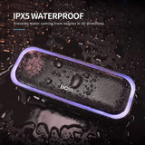 Bluetooth Speaker, Soundbox Pro Wireless Speaker with 20W Stereo Sound, Active Extra Bass, Bluetooth5.0, IPX6 Waterproof, Wireless Stereo Pairing, Multi-Colors Lights, 20Hrs Playtime -Blue