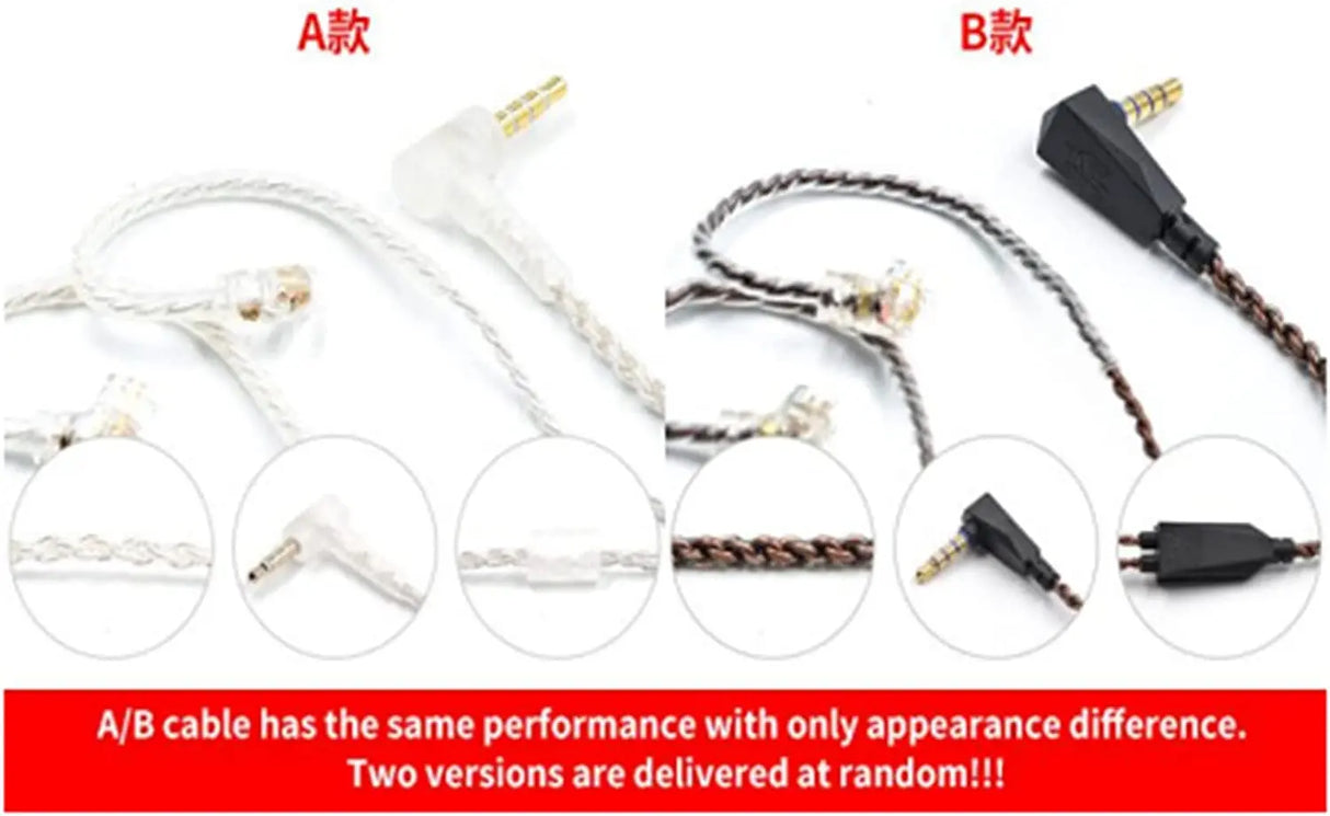 KZ ZS10 Pro in Ear Monitor Earbuds Headphone, KZ Earbuds with 4BA and 1DD Drivers, KZ Hifi IEM Earphone Upgraded ZS10 Pro with Detachable 0.75Mm 2 Pin 6N OFC Cable (Black No Mic)……