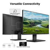 24'' FHD (1920 X 1080P) 75Hz Office Monitor,With HDMI VGA Port, Black, New 24N1A