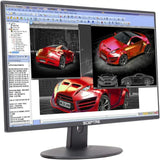 24-Inch Professional Thin 1080P LED Monitor 99% Srgb 2X HDMI VGA Build-In Speakers, Machine Black (E248W-19203R Series)