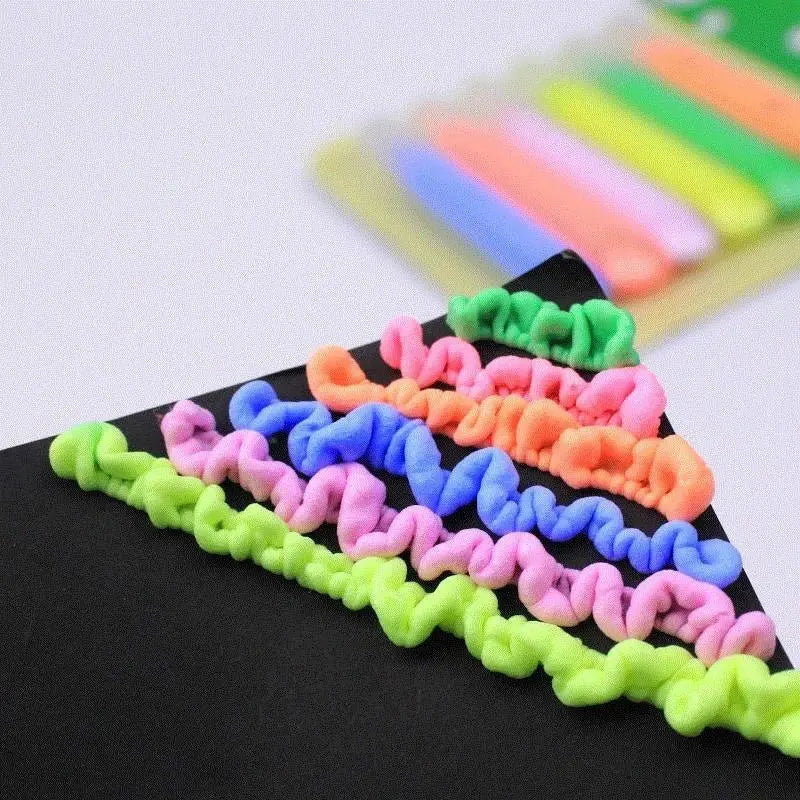3D Magic Popcorn Pens Puffy Paint Bubble Pen for Greeting Birthday Cards Kids Children 3D Art Pens Kids Gifts School Stationery