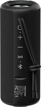 Bluetooth Speakers, Waterproof and Portable Outdoor Wireless Speaker (Black)
