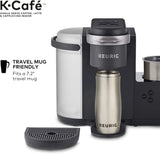 K-Cafe Single Serve K-Cup Coffee, Latte and Cappuccino Maker, Dark Charcoal