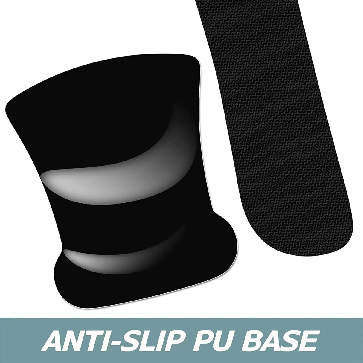 Mouse Pad Wrist Support Keyboard Wrist Rest Pad Ergonomic Mousepad Non-Slip Memory Foam Keyboard Pad Easy Typing Pain Relief Perfect for PC Laptop Gaming Office,Modern Abstract Style