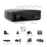K25 Full HD 4K 1920X1080P LCD Smart Android 9.0 Wifi LED Video Home Theater Cinema 1080P Projector for Smartphone