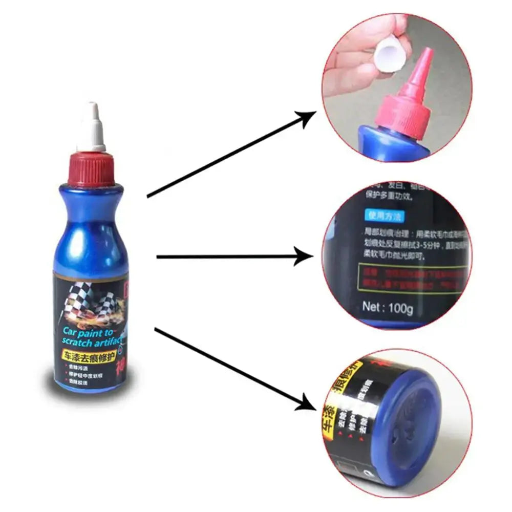 100Ml Ultimate Paint Restorer & Scratch Remover Car Paint Scratches Repair Tool Polishing Wax anti Scratch Car Accessories