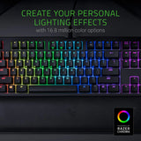 Blackwidow TE Chroma V2 TKL Tenkeyless Mechanical Gaming Keyboard: Orange Key Switches, Tactile & Silent, Chroma RGB Lighting, Magnetic Wrist Rest, Programmable Macros, Classic Black