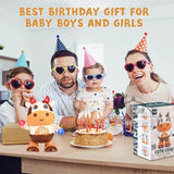 Baby Cow Musical Toys Dancing Walking Baby Cow Toy with Music and LED Lights Dancing Toys Baby Toys 6 to 12 Months 18 Month Toys