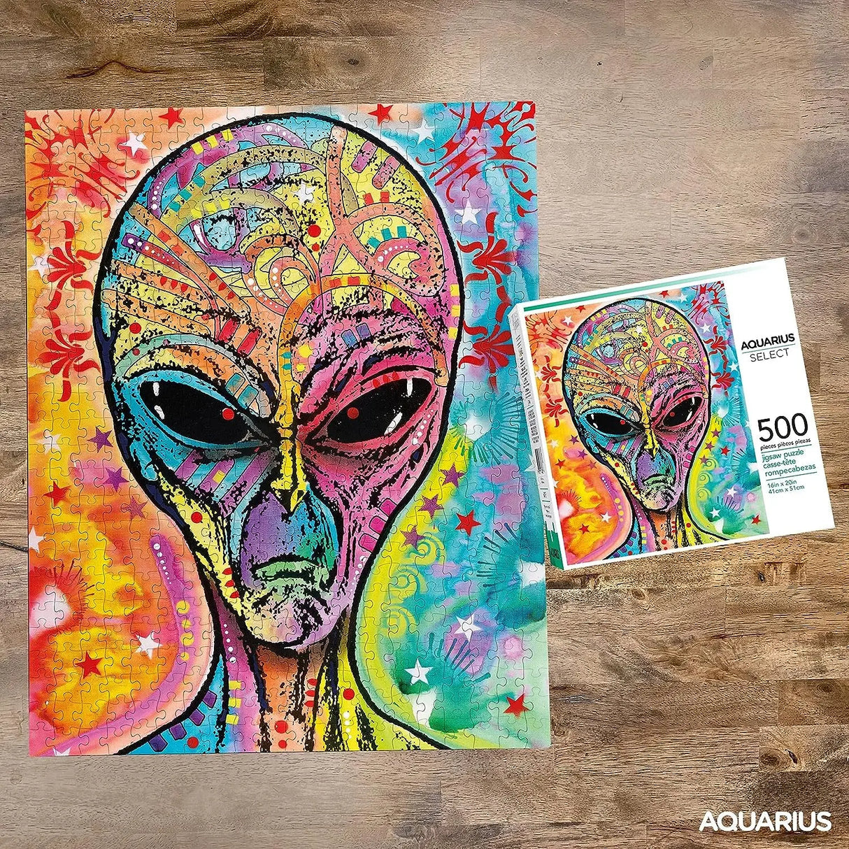 - Dean Russo Alien 500 Piece Jigsaw Puzzle