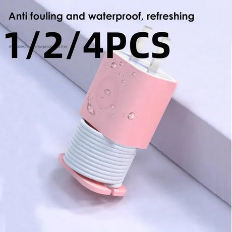 1/4Pc Silicone Charger Protector Universal Travel Cord Organizer Charging Cable Management Cord Winder for Iphone 20/18W Charger