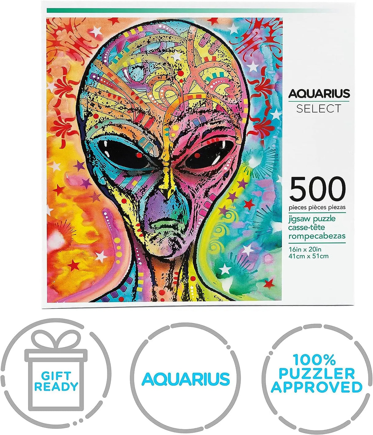 - Dean Russo Alien 500 Piece Jigsaw Puzzle
