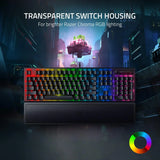 Blackwidow V3 Mechanical Gaming Keyboard: Green Mechanical Switches - Tactile & Clicky - Chroma RGB Lighting - Compact Form Factor - Programmable Macro Functionality - Classic Black