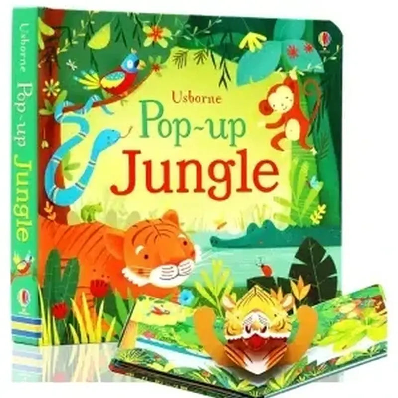 Usborne Pop up 3D Flap Picture English Books for Kids Fairy Tales Reading Book in English Montessori Learning Toys Children Gift