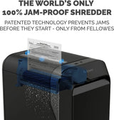 ‎Powershred LX22M 20-Sheet 100% Jam-Proof Micro Cut Paper Shredder for Office and Home, Black 5263501