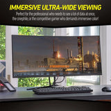 35" Curved Gaming Ultrawide Monitor, 3440X1440, 120 Hz, 1Ms MPRT, Color Accurate
