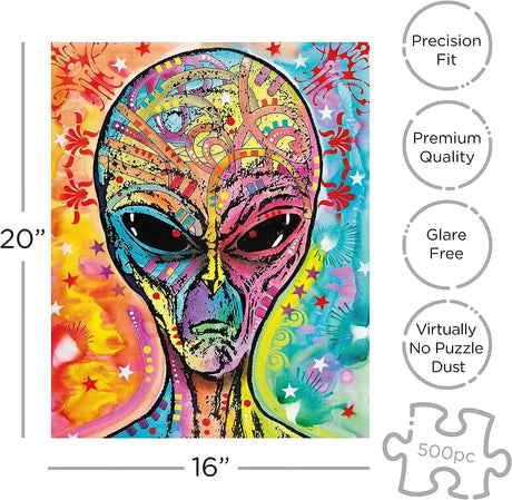- Dean Russo Alien 500 Piece Jigsaw Puzzle