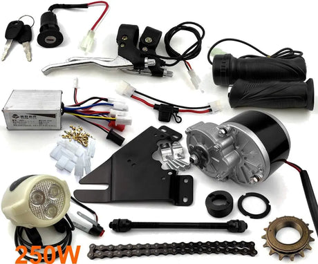 24V36V250W Electric DC Motor Brushes Motor for Electric Bike Conversion Kit Electric Bicycle Scooter Motor