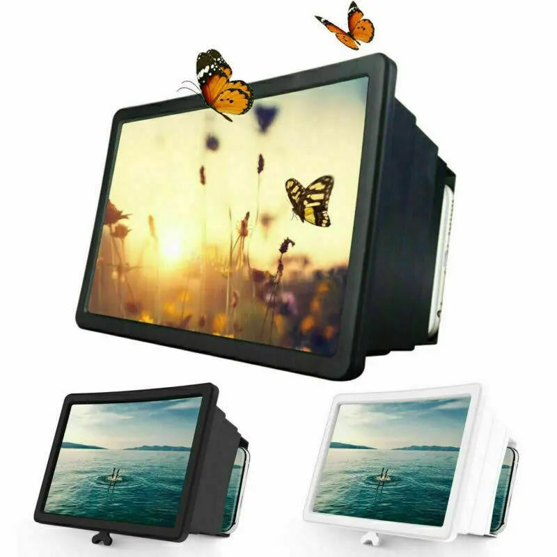 3D Phone Screen Magnifier Video Mobile Amplifier Universal Foldable Turn Your Phone into a Mini Movie Screen!