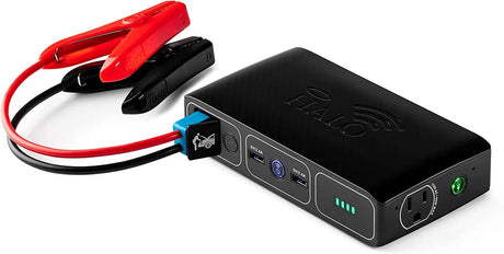Bolt Wireless Laptop Power Bank - 44400 Mwh Portable Phone Laptop Charger Car Jump Starter with AC Outlet and Car Charger, Black