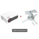 YG625 Projector LED LCD Native 1080P 7000 Lumens Support Bluetooth Full HD USB Video 4K Beamer for Home Cinema Theater