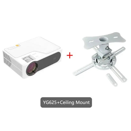 YG625 Projector LED LCD Native 1080P 7000 Lumens Support Bluetooth Full HD USB Video 4K Beamer for Home Cinema Theater