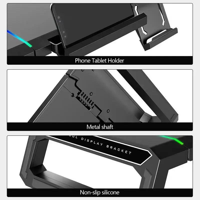 Monitor Stand Riser ABS Laptop PC Screen Stand Organizer Universal Monitor Stand Holder T1 Ergonomic Computer Desktop