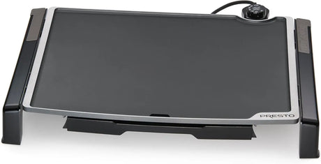 , 19" X 15" 07073 Electric Tilt-N-Fold Griddle, 19", Black