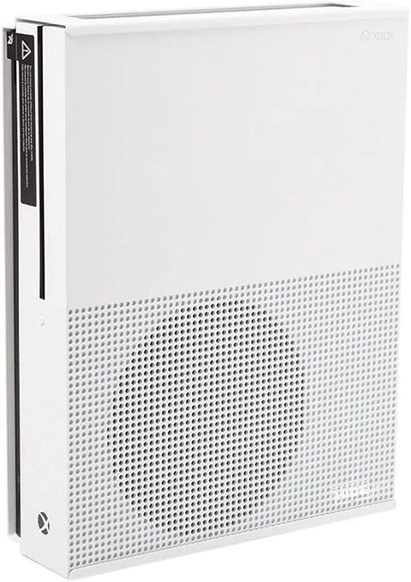 X1S Wall Mount for Xbox One S - Patented in 2019, Made in USA - White Steel Mount for Xbox One S to Safely Store Your Xbox One S on Wall near or behind TV