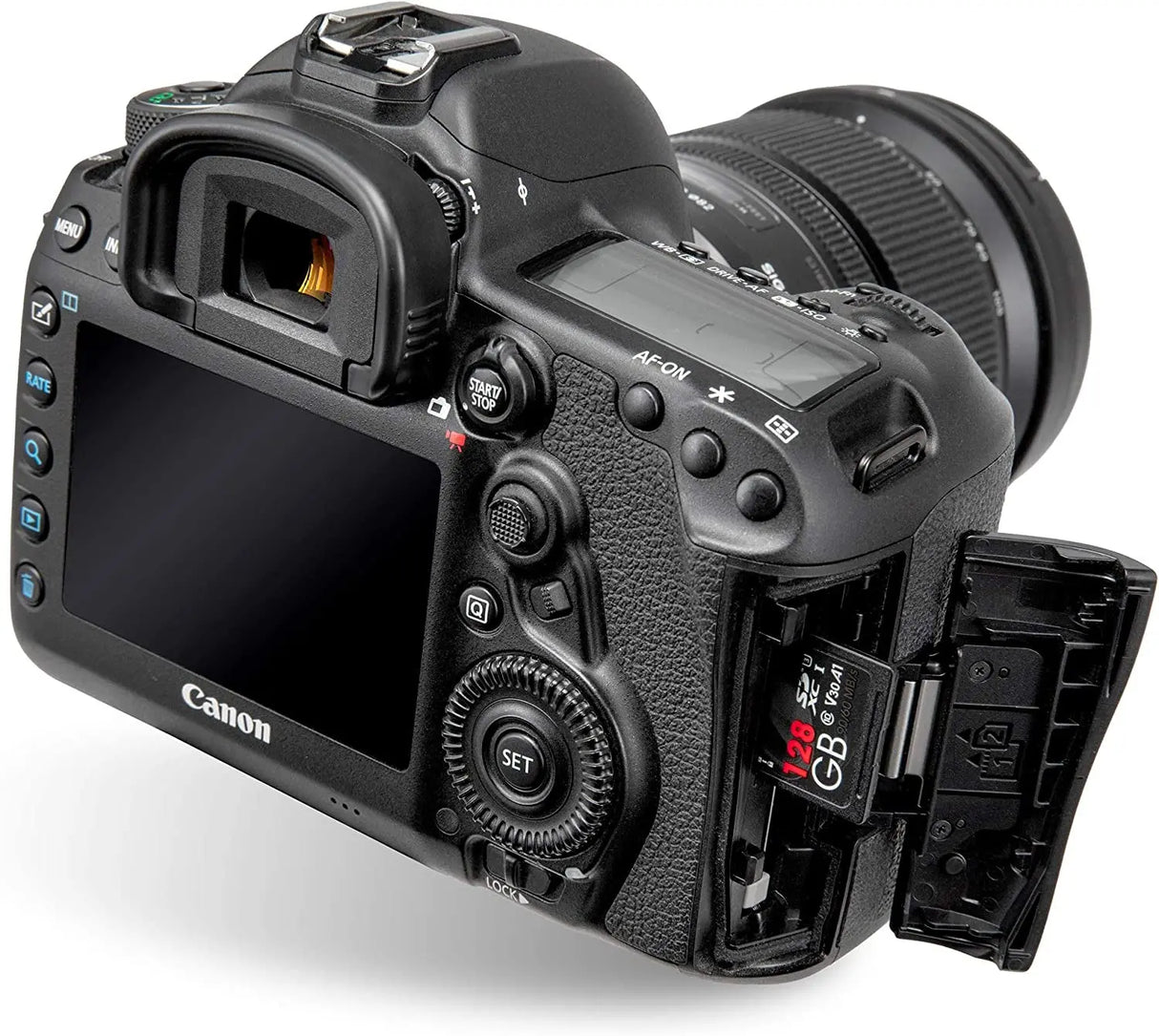 128GB High-Speed SDXC UHS-I SD Card, C10, U3, V30, Full-Hd & 4K Memory Card